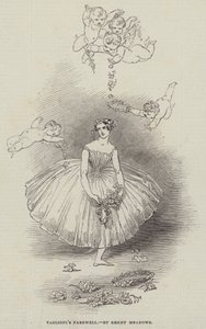 Les adieux de Taglioni - Joseph Kenny Meadows